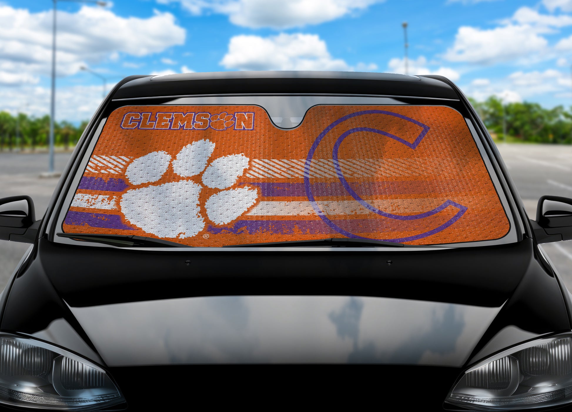 Clemson University Auto Shade