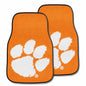 Clemson University 2-pc Carpet Car Mat Set
