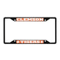 Clemson University Black License Plate Frame