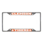Clemson University Chrome License Plate Frame