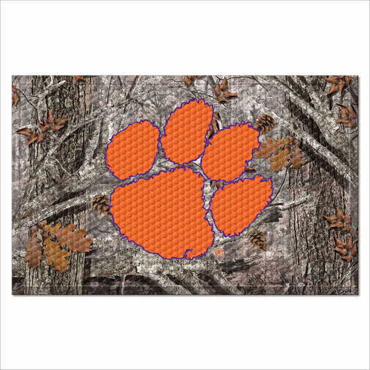 Clemson University Camo Scraper Mat