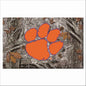 Clemson University Camo Scraper Mat