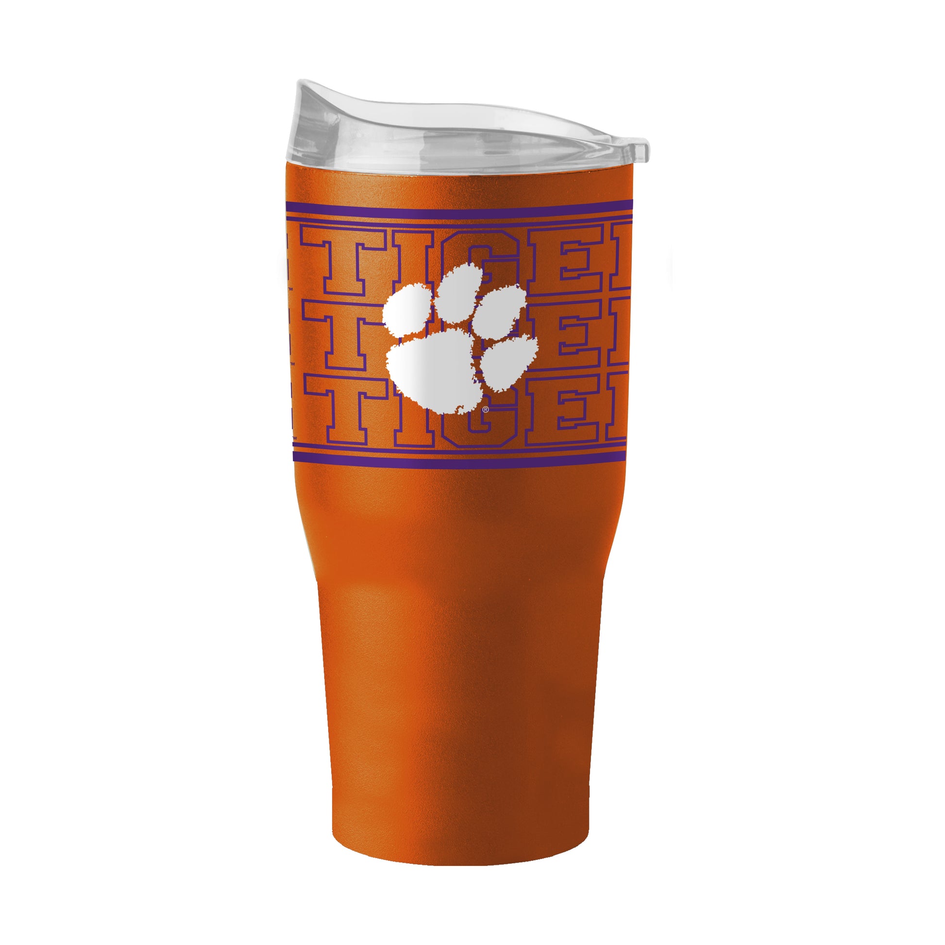 Clemson 30oz Echo Powder Coat Tumbler