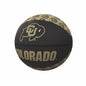 Colorado Repeating Logo Mini-Size Rubber Basketball