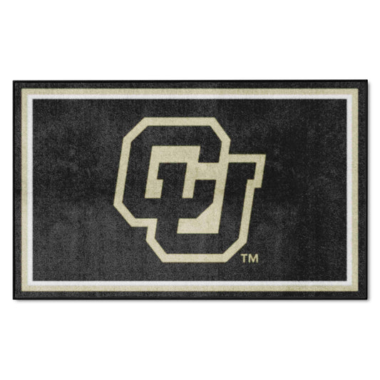 University of Colorado 4x6 Rug
