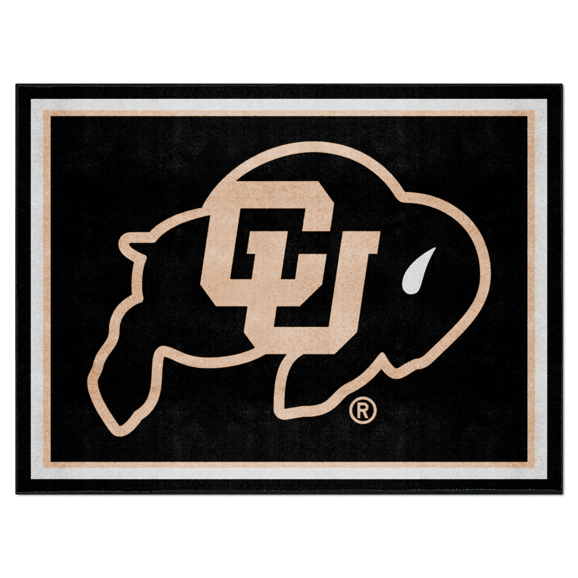 University of Colorado 8x10 Rug