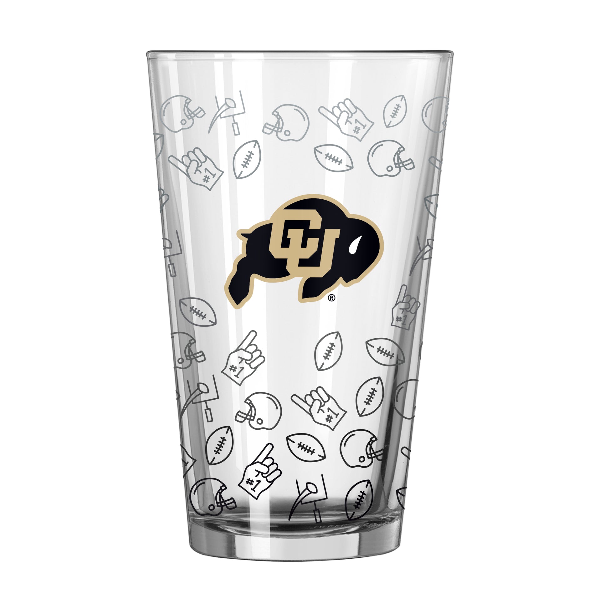 Colorado 16oz Ombre Playmaker Pint Glass