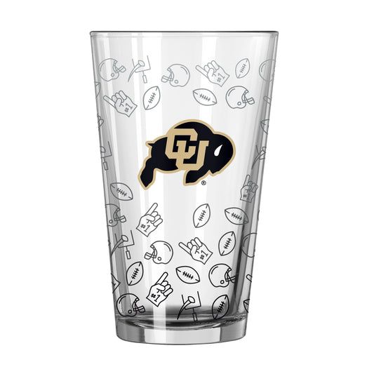 Colorado 16oz Ombre Playmaker Pint Glass