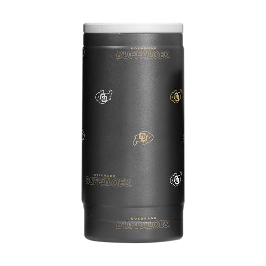 Colorado 12oz Step And Repeat Powdercoat SlimCan Coolie
