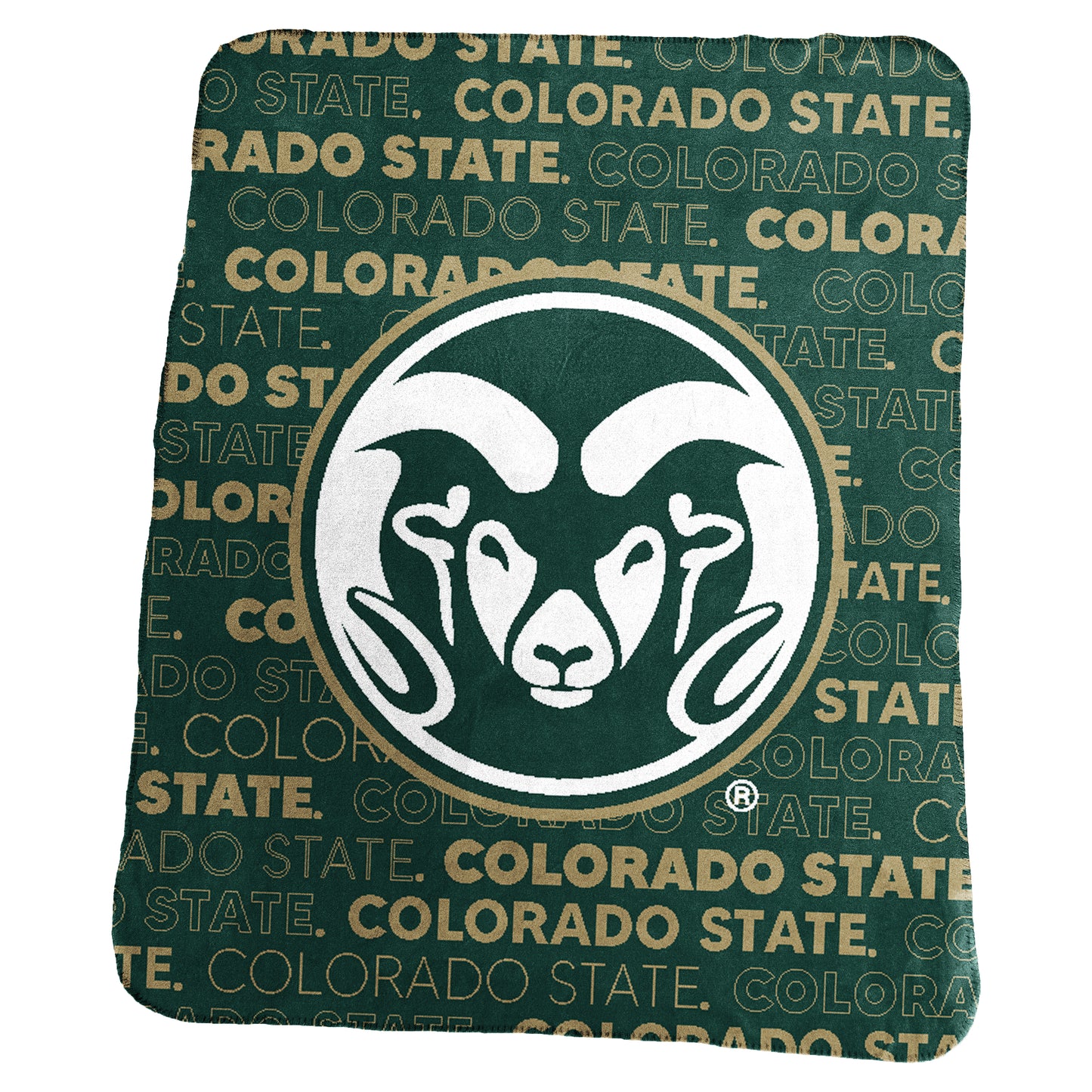 Colorado State Classic Fleece Throw