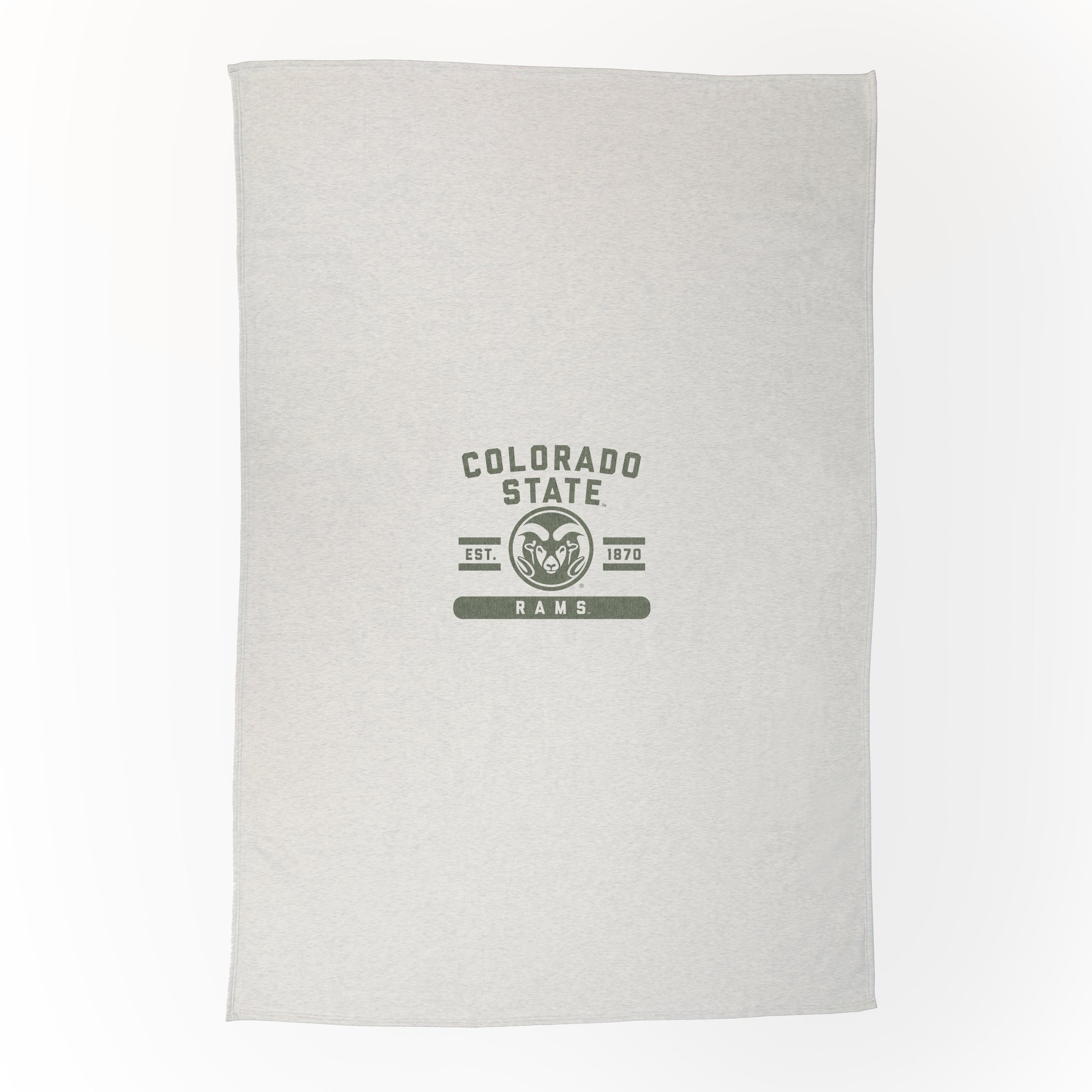 Colorado State Sublimated Sweatshirt Blanket