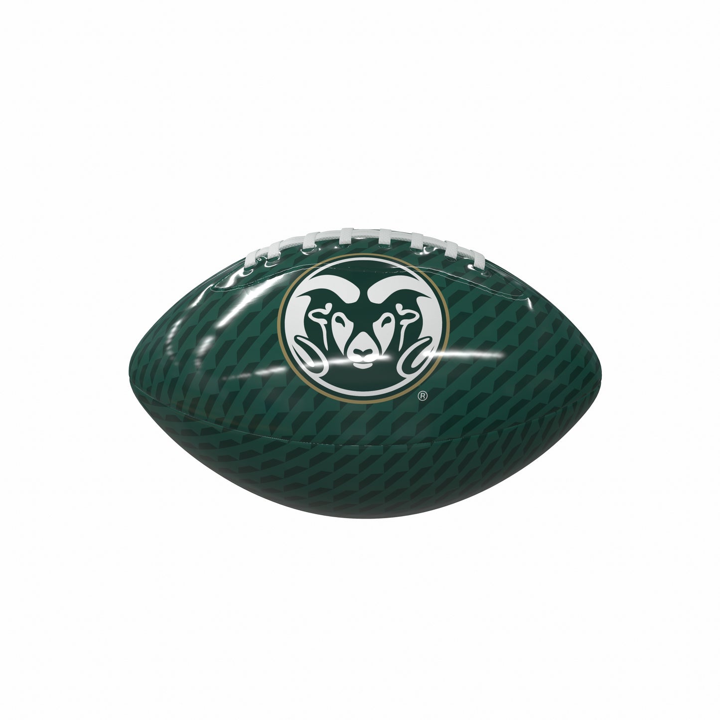 CO State Carbon Fiber Mini-Size Glossy Football