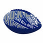 Duke University Mini Abstract Size Rubber Footballl