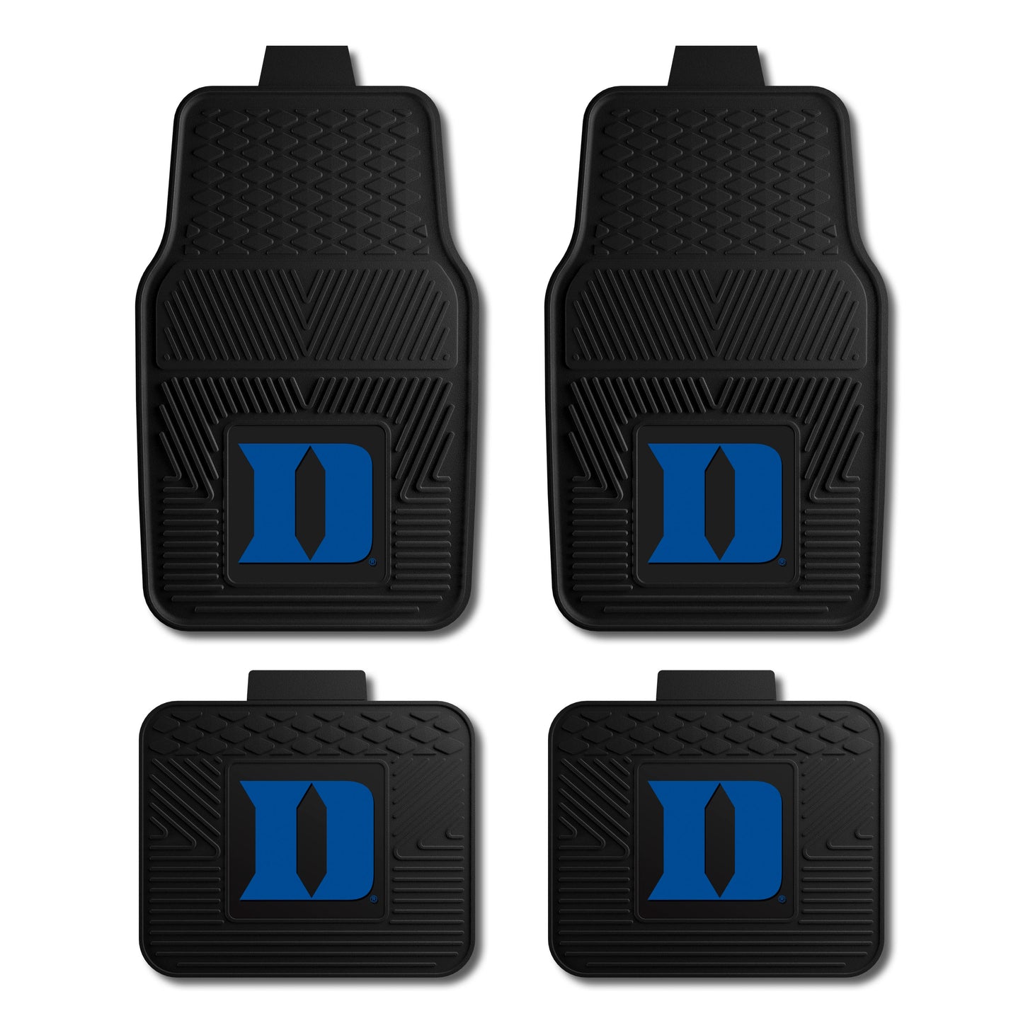 Duke University 4-pc Vinyl Car Mat Set