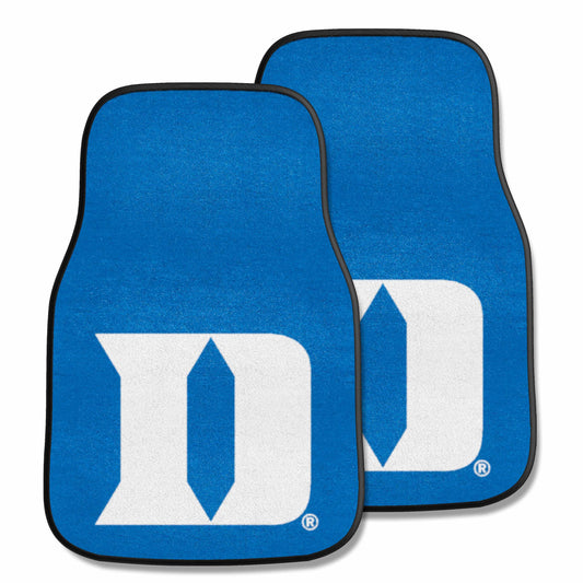 Duke University 2-pc Carpet Car Mat Set