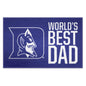 Duke University Starter Mat - World's Best Dad