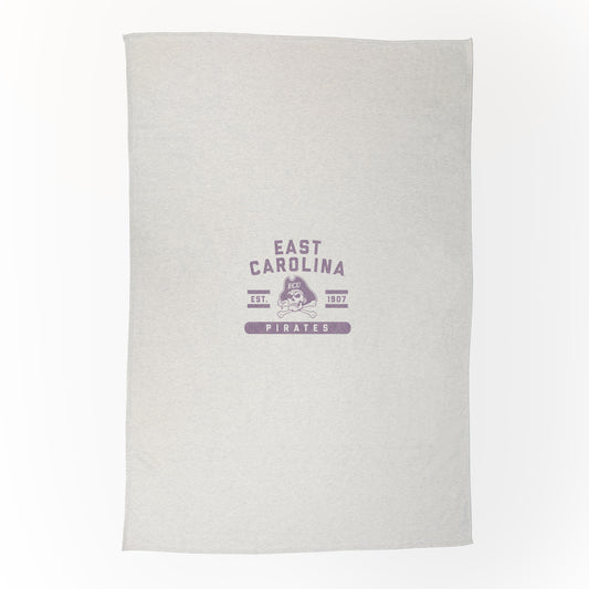 East Carolina Sublimated Sweatshirt Blanket
