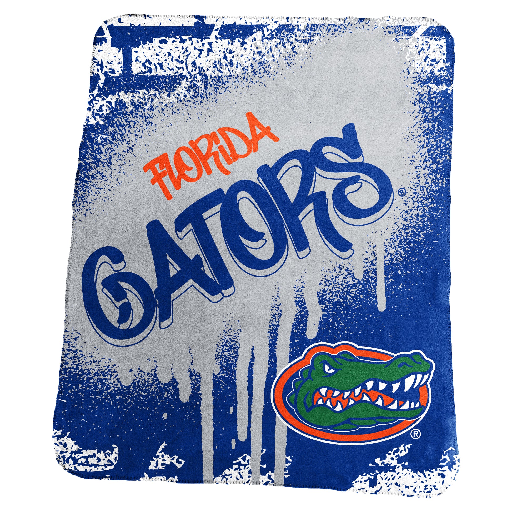 Florida Classic Graffiti Fleece Throw