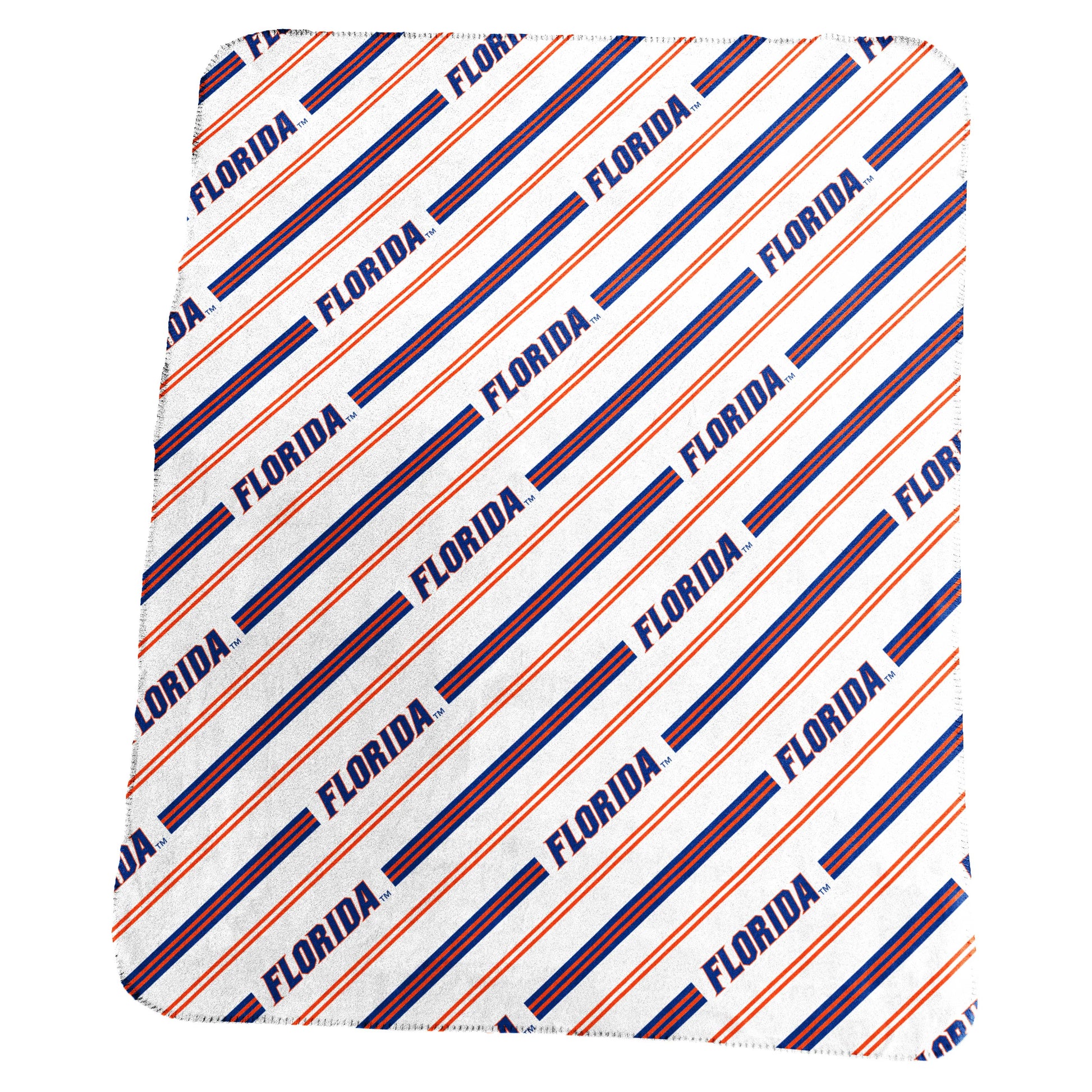 Florida Classic Vertical Stripe Fleece Throw