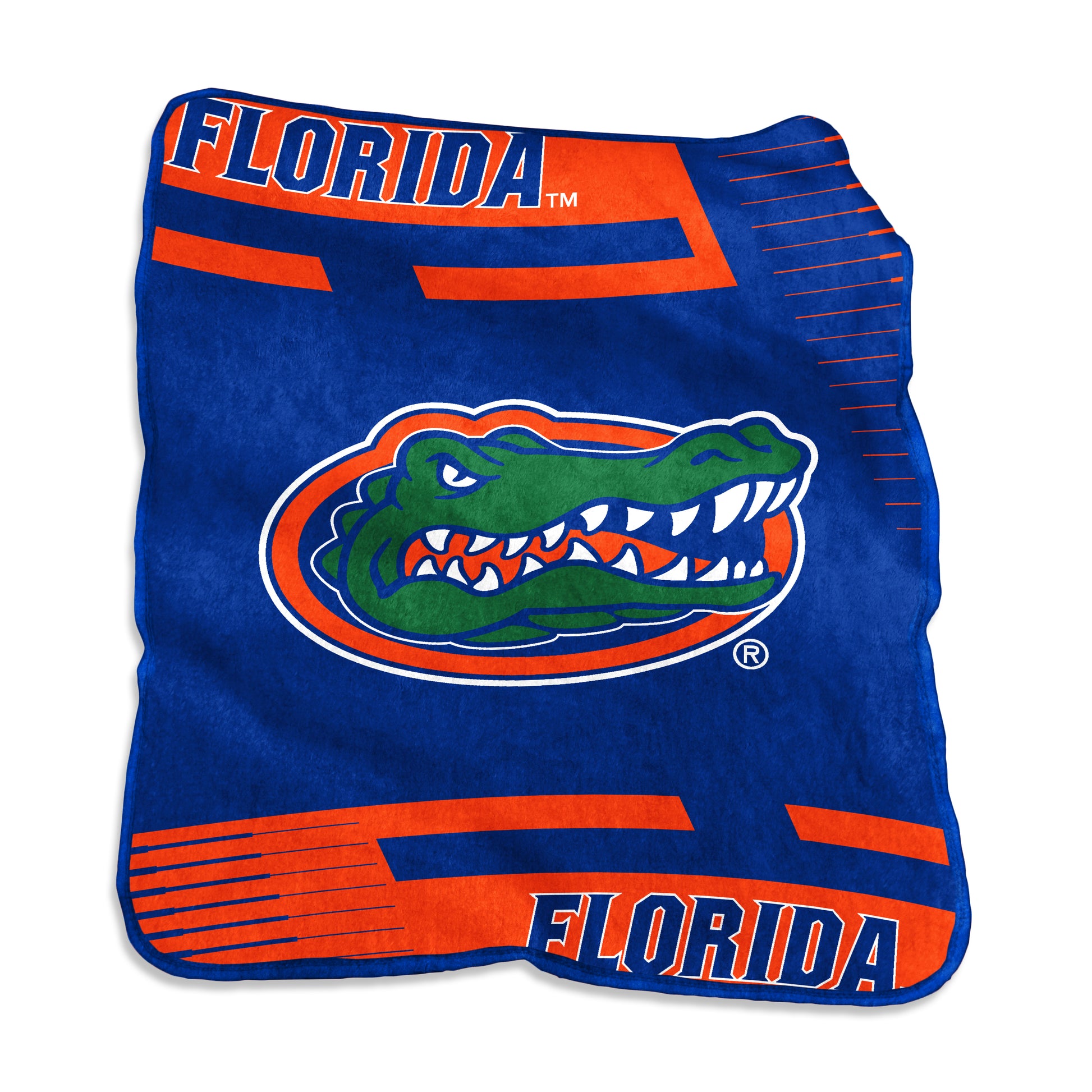 Florida Raschel Double Stripe Throw