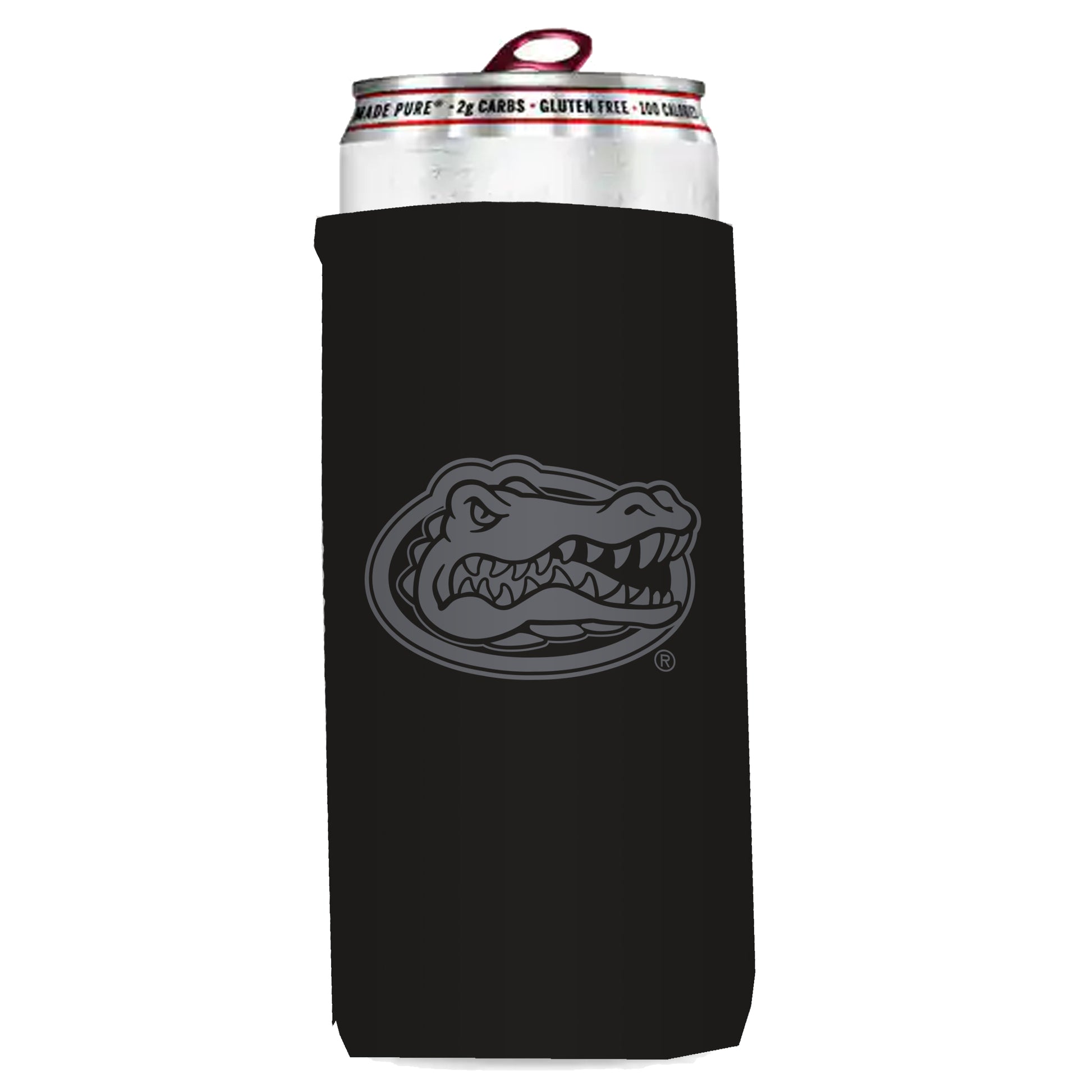 Florida Insulated Black Tonal Slim Can Sleeve