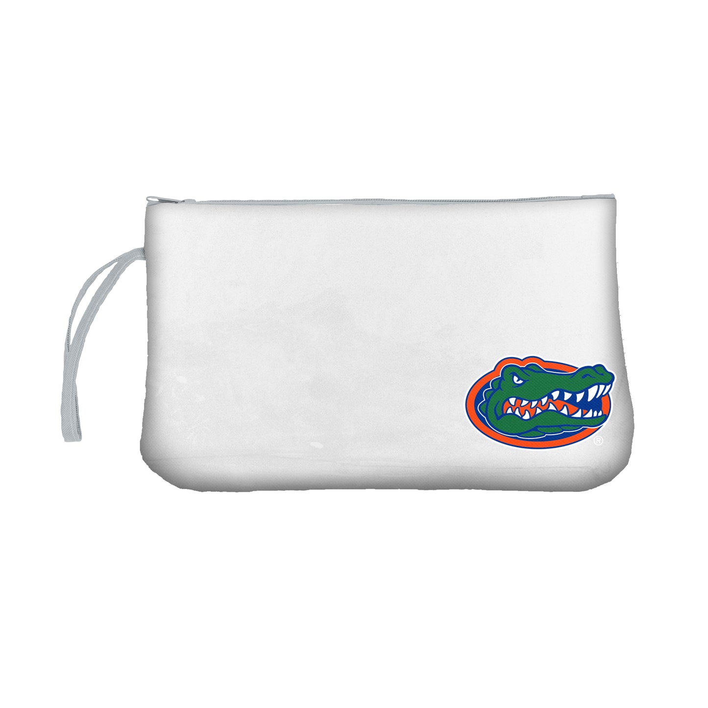 Florida Clear Gray Wristlet