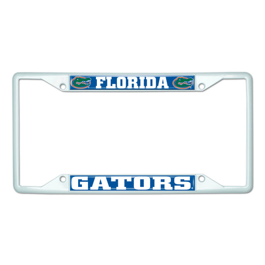 University of Florida-White License Plate