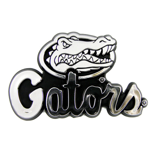 University of Florida Plastic Chrome Emblem