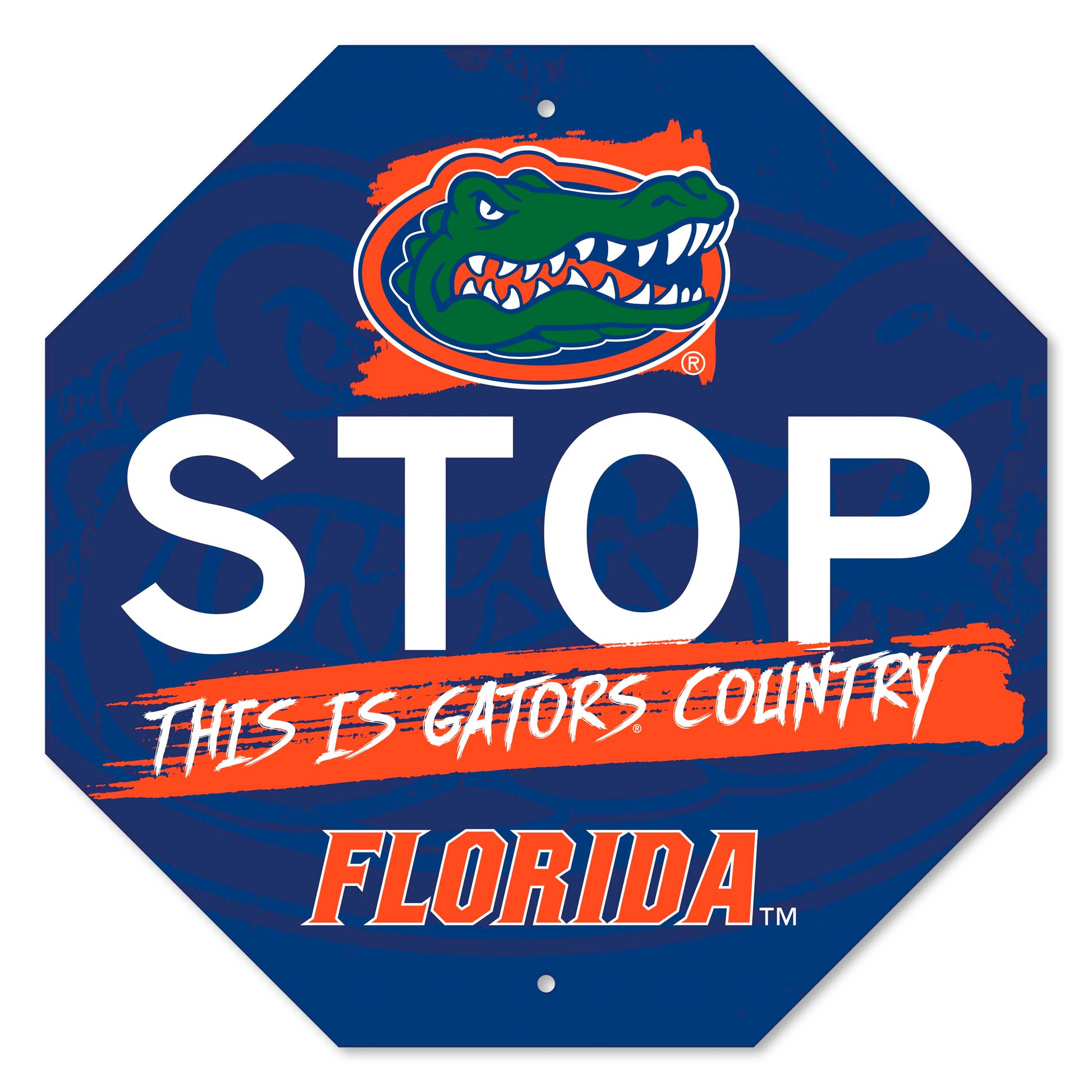 University of Florida Sign Stop Flat