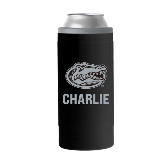 Florida Personalized 12 Oz. Black Sim Can Coolie