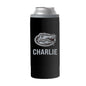 Florida Personalized 12 Oz. Black Sim Can Coolie