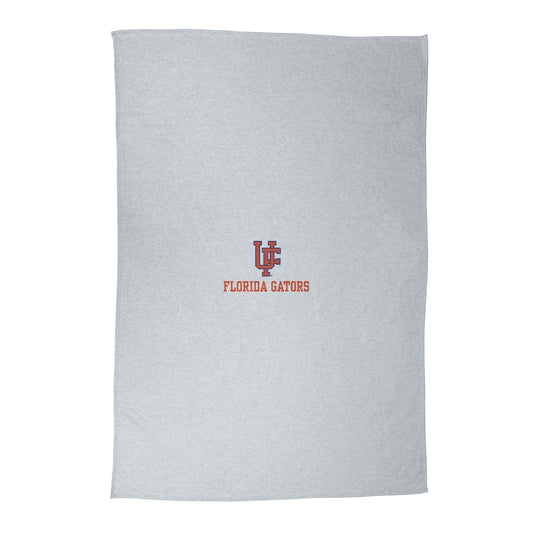 Florida Vault Interlocking UF Sublimated Sweatshirt Blanket