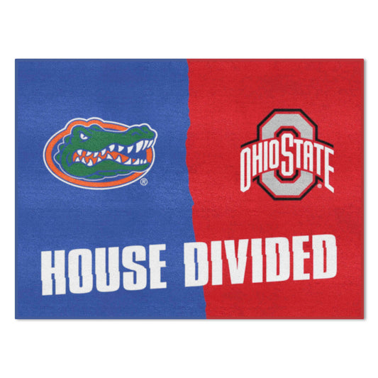 House Divided Mat - Florida / Ohio State
