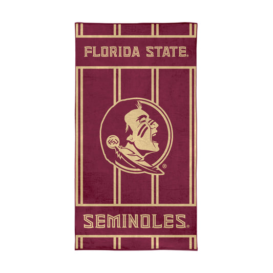 FL State Beach Stripe Towel 38x72