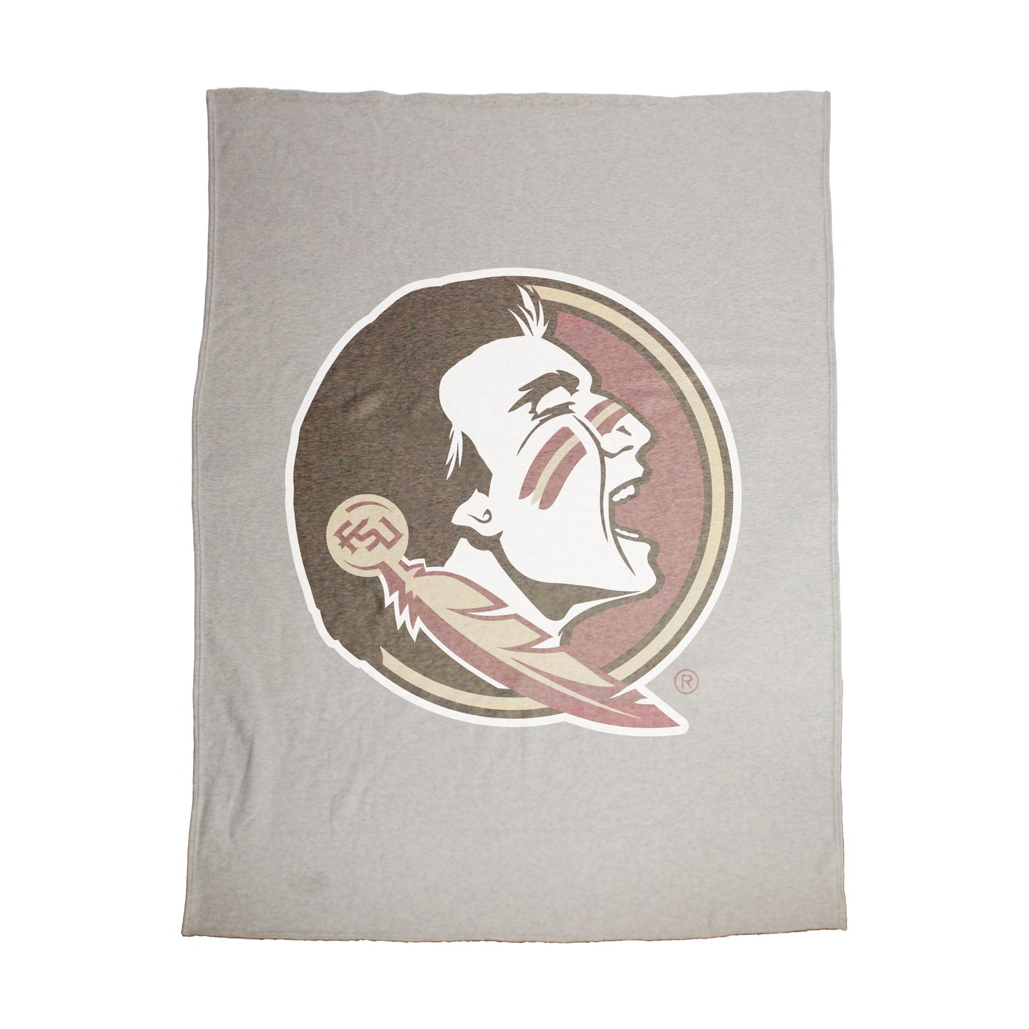 FL State Oversized Logo Sublimated Sweatshirt Blanket