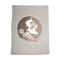 FL State Oversized Logo Sublimated Sweatshirt Blanket
