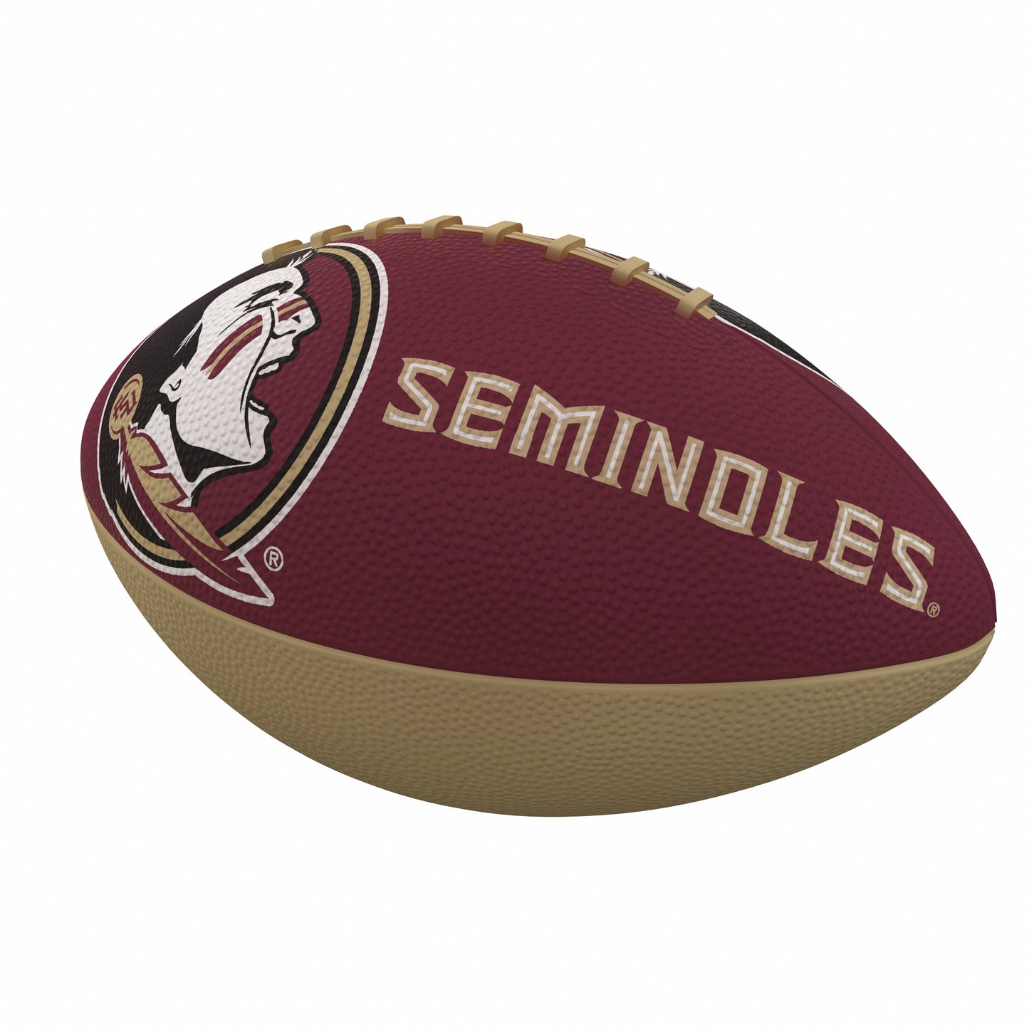 FL State Combo Logo Junior-Size Rubber Football
