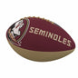 FL State Combo Logo Junior-Size Rubber Football
