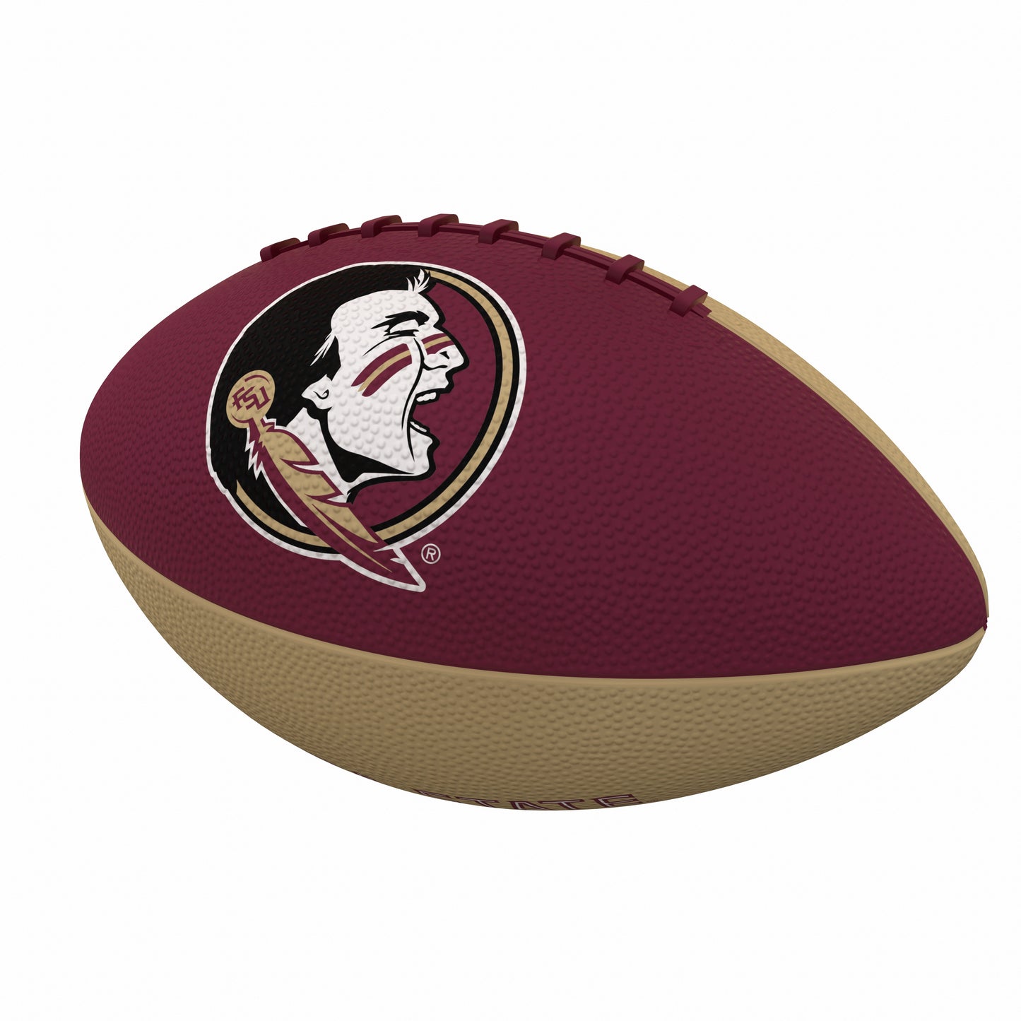 FL State Pinwheel Logo Junior Size Rubber Football