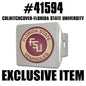 TRINITY Florida State Color on Chrome Hitch Cover