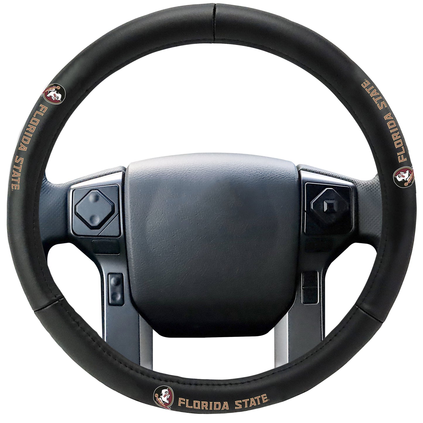 FLORIDA STATE UNIVERSITY Genuine Leather Steering Cover