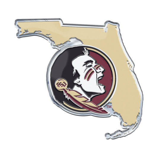 Florida State University Embossed State Emblem