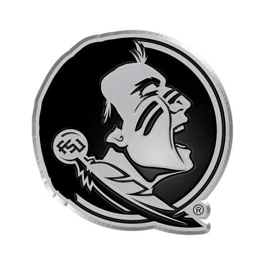 Florida State University Plastic Chrome Emblem
