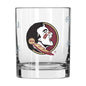 FL State 14oz Satin Etch Rocks Glass
