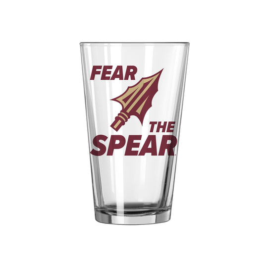 Florida State 16oz Slogan Pint Glass