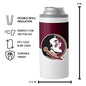 FL State Colorblock 12oz Slim Can Coolie