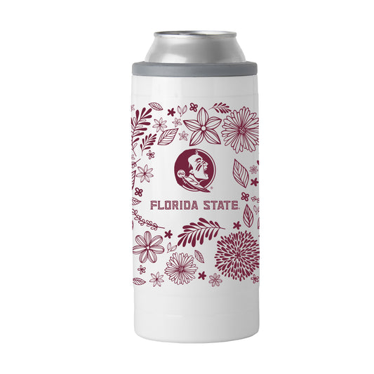 FL State 12oz Botanical Slim Can Coolie