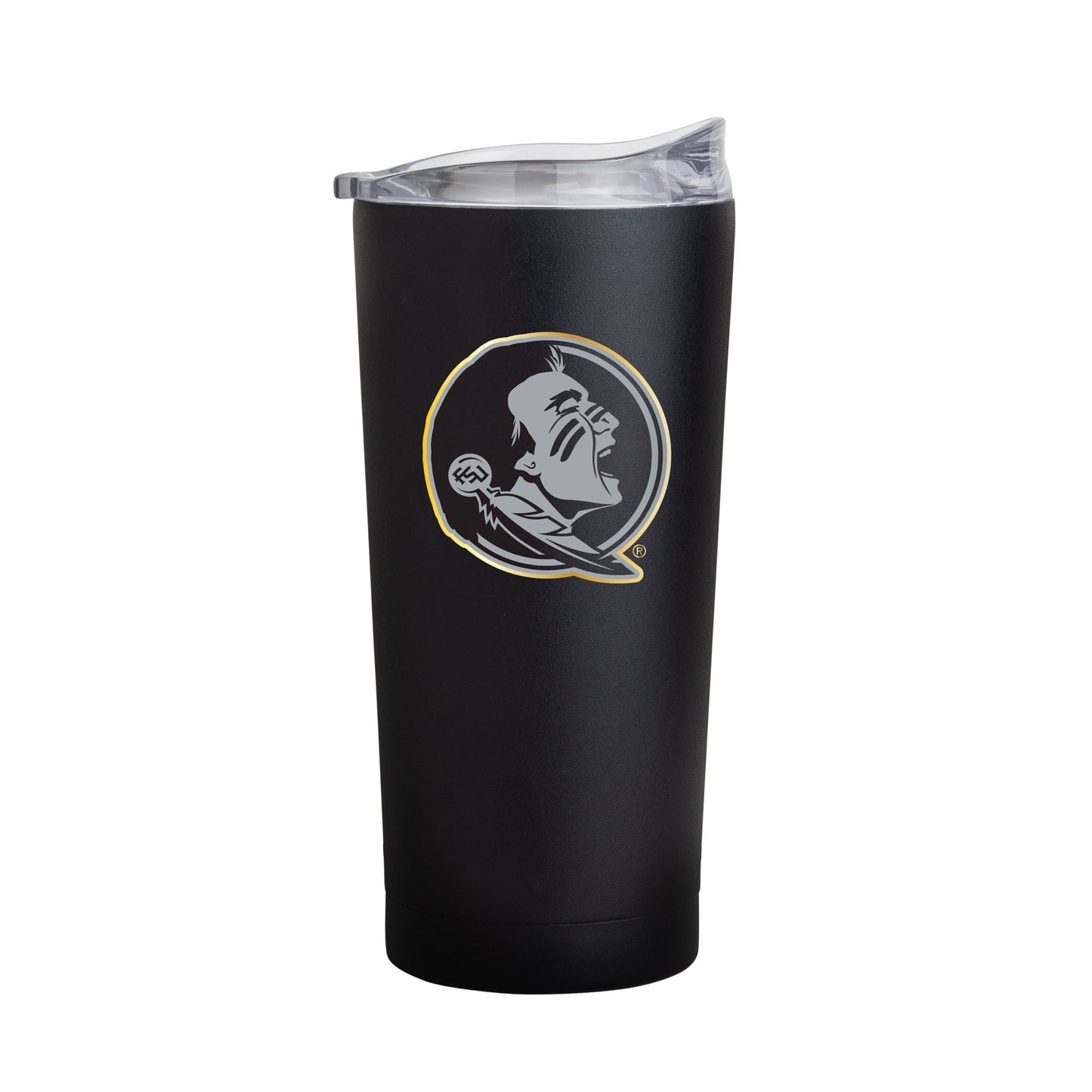FL State Black 20oz Foil Powder Coat Tumbler