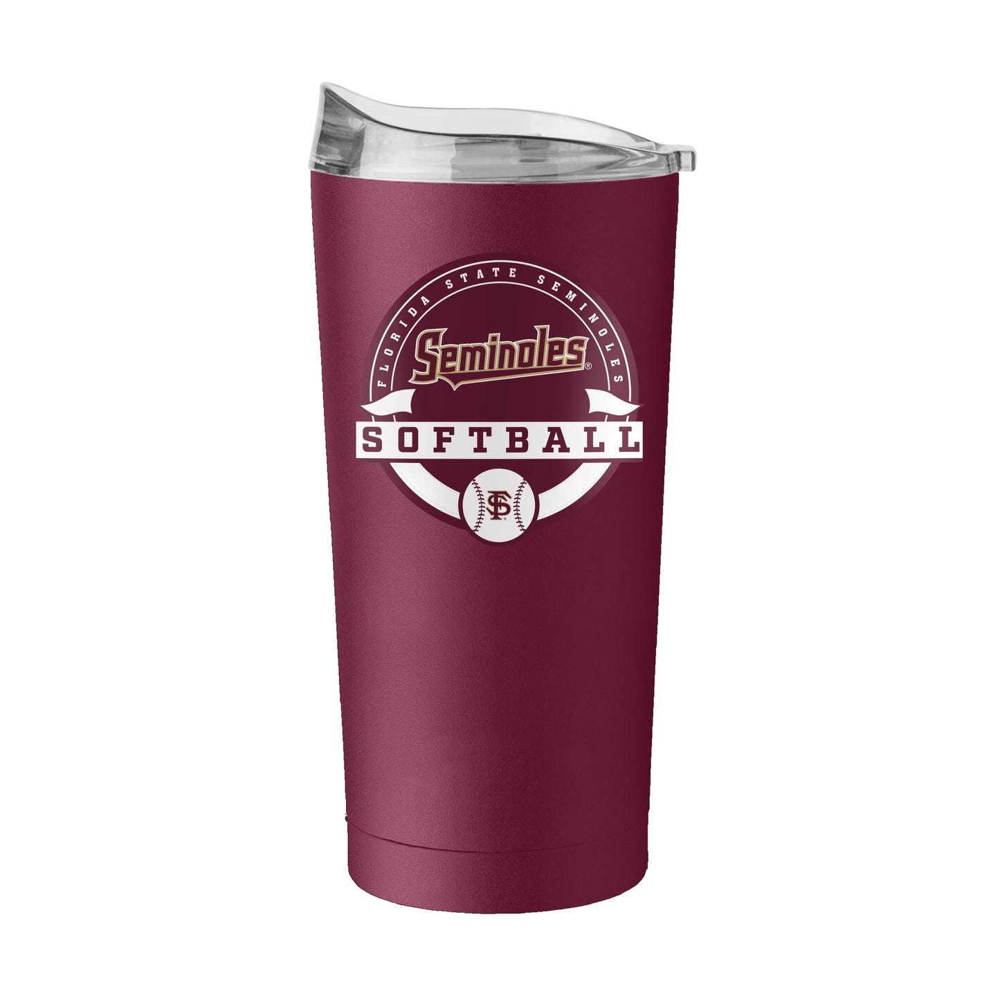 FL State 20oz Softball Powder Coat Tumbler