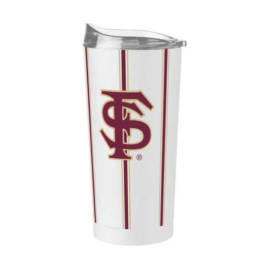 FL State 20oz Thin Stripe Powder Coat Tumbler